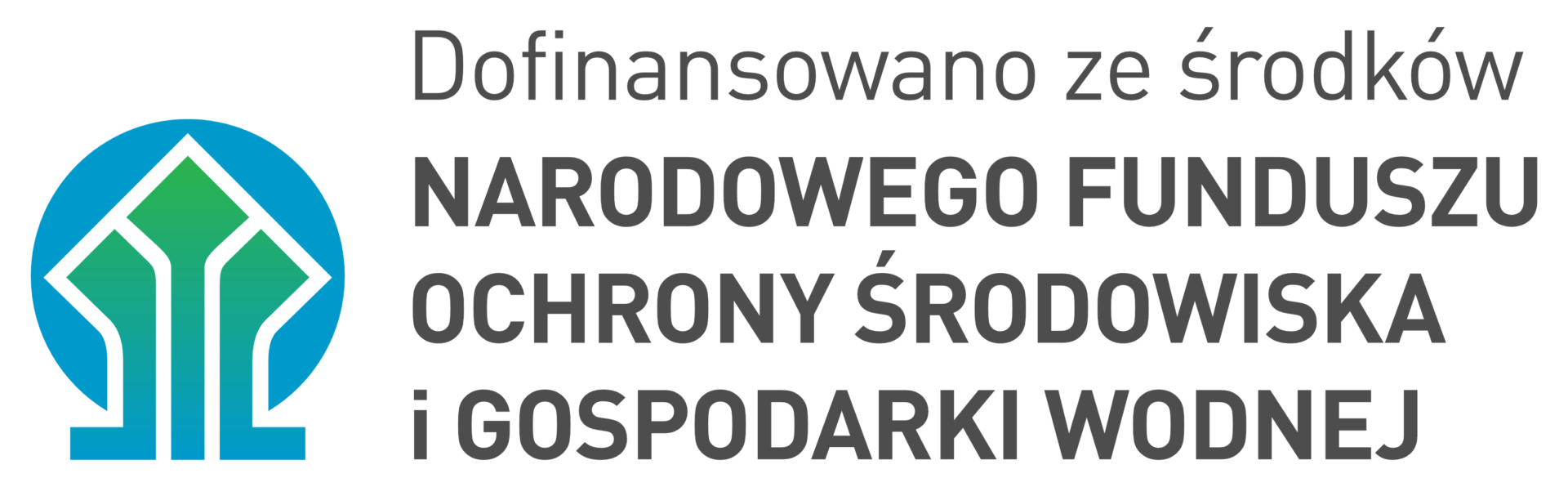 Logo Narodowego Funduszu Ochrony Środowiska i Gospodarki Wodnej